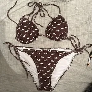White hollister bathing hot sale suit